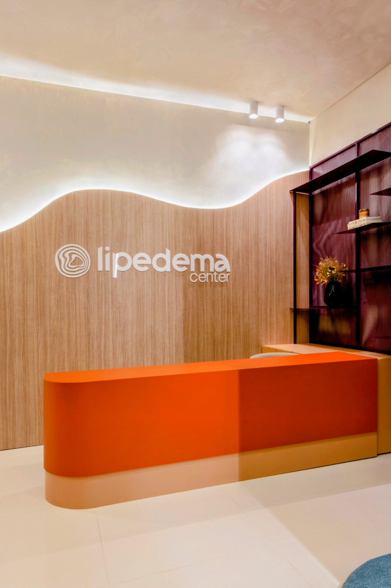 Recepção da clínica Lipedema Center